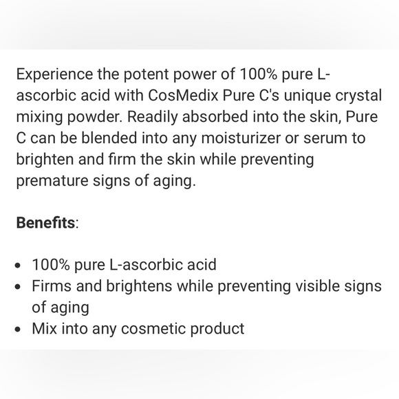 Cosmedix Pure C - Picture 4 of 6